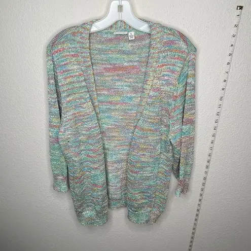 kim rogers  Cardigan Sweater Multi Color