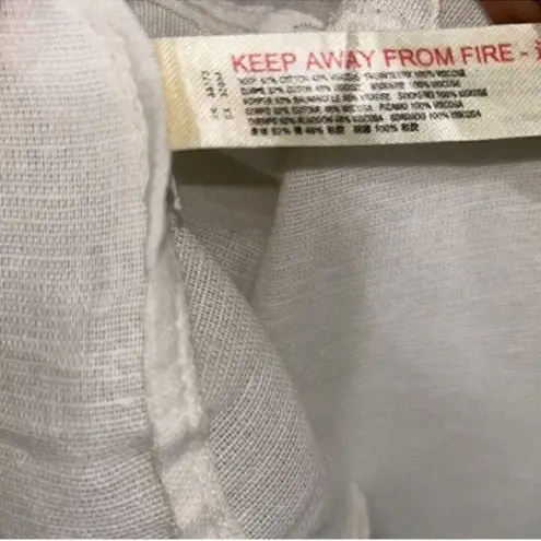 Free People  White Crotchet/Lace Open Front
Cardigan(Size Medium)