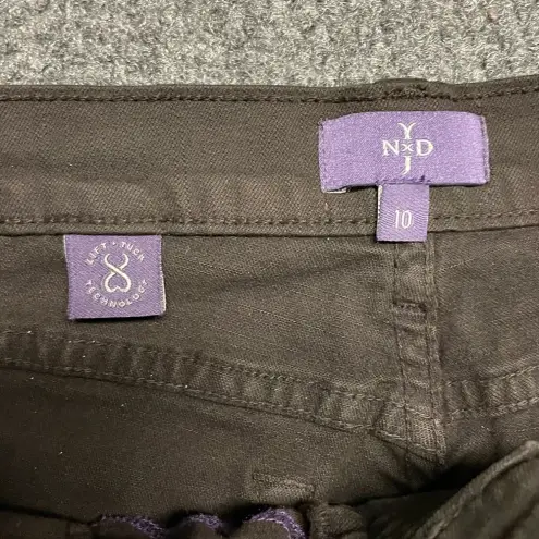 NYDJ  Not Your Daughters Jeans brown denim Lift Tuck Womens Size 10