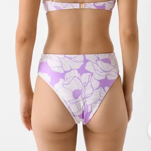 Farm Rio Paula Floral hot pants Bottoms Lilac