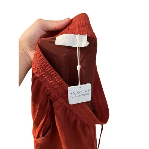Monday Swimwear TAHITI PANT NWT size Small Orange