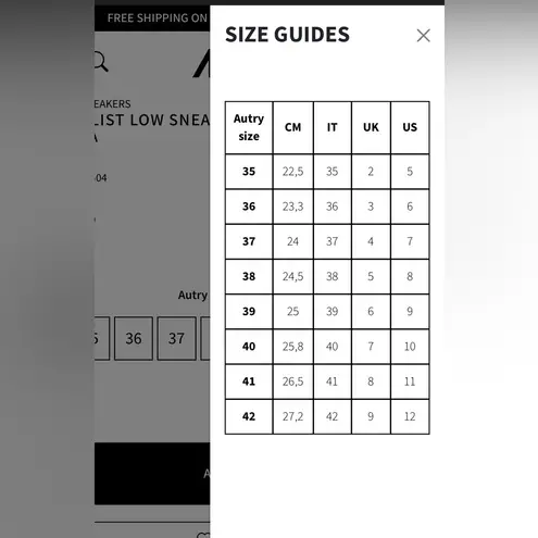 Autry Medalist Low Sneakers Napa Leather