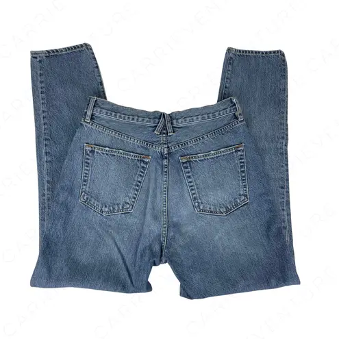 SLVRLAKE Beatnik High Rise Slim Fit Don’t Be Cruel Medium Wash Denim Blue Jeans