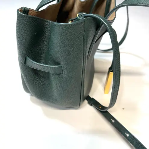 Polo ID Small Leather Shoulder Bag Green