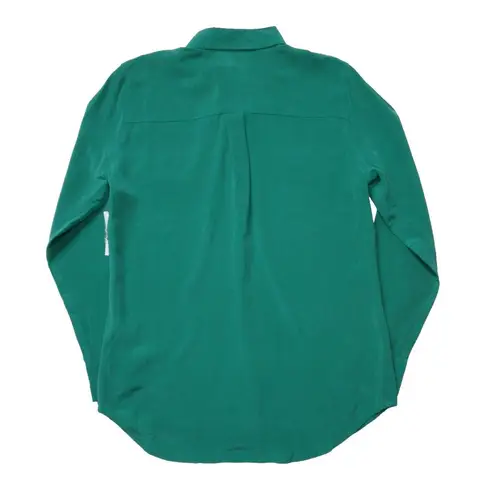 Equipment NWT Slim Signature in Garden Glow Washed Silk Button Down Shirt S $230