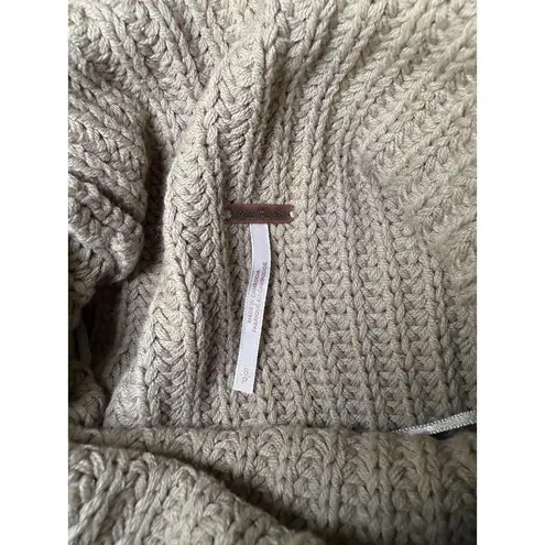 Free People New  Swim Too Deep Sweater, Sage/neutral green, Small - Image 5