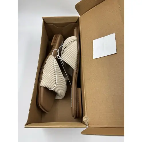 Steve Madden ’s LIMITT Women's Cross Textured Bone Leather Sandal Size-8.5 NEW - Image 12