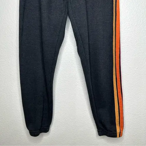 Aviator Nation 5 Stripe Sweatpants grey extra small