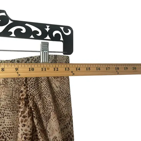 Rampage  Y2k Women's Size Small Mob Wives‎ Cheetah Print Tiered Chiffon Skirt