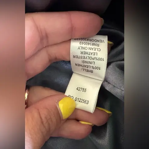 Chadwick's Genuine Suede Blazer blue size 16P 16 petite