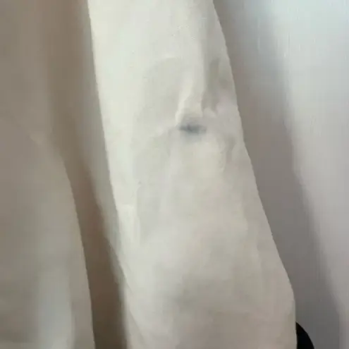 MAYLE Dezra Collar Blouse in Ivory and Black NWT size 2