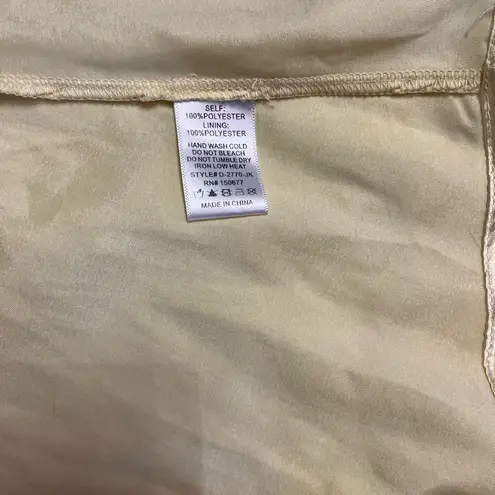 Strut & Bolt  yellow Halter Mini Dress