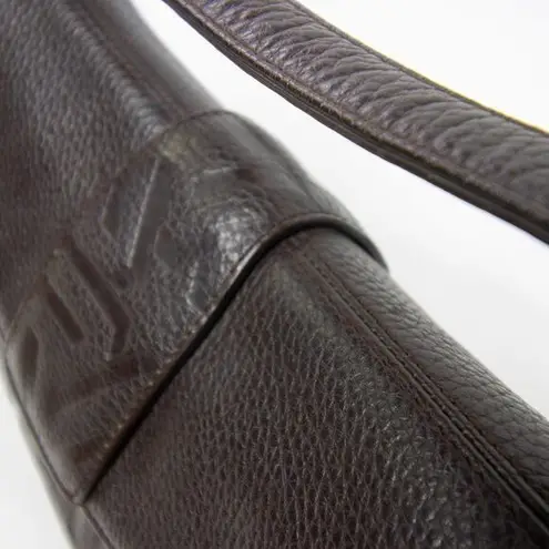 Vintage Dunlop Leather handbag, shoulder bag Brown