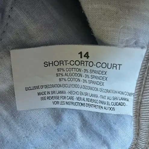 Gloria Vanderbilt Tan Khaki Classic Rise Amanda Jeans - Size 14 Short - VGUC