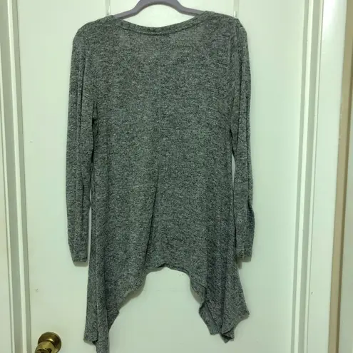 cupio Womens Grey Knitted Sweater