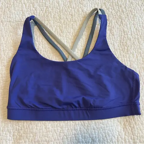 Lululemon  Women’s Purple Strappy Energy Sports Bra 10