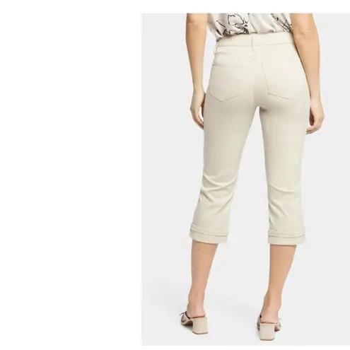 NYDJ NWT Marilyn Straight Crop Jeans - Feather
