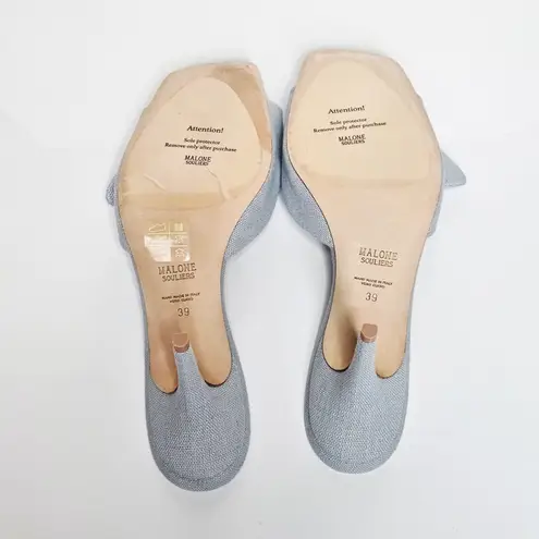 Malone Souliers NEW Heeled Sandals Women's Blue Heels Size 39 $1300