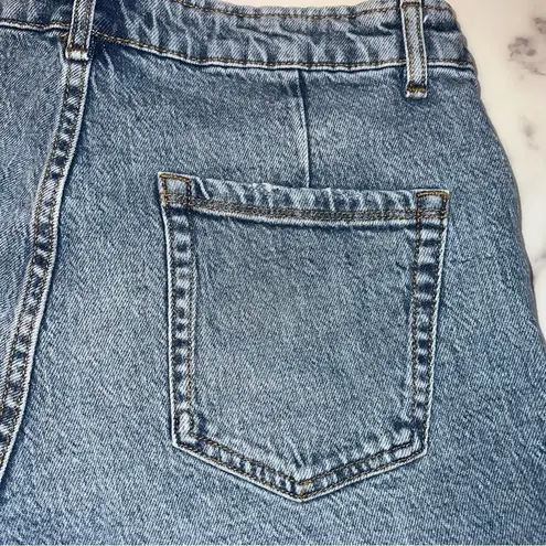 ZARA  Denim Cuffed Shorts - Size 4