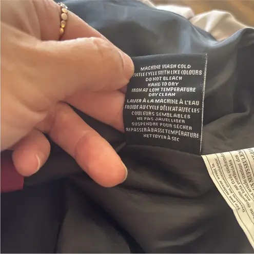 Charlie Paige Women’s Plaid Quilted Vest With Ruffle Size M