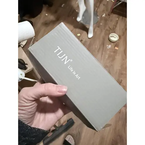 TIJN Eyeglass Frames Womens Tortoise Brown Oval Optical TR30270 51