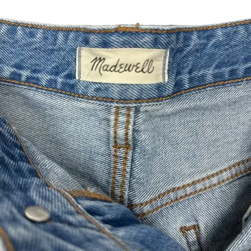 Madewell  Relaxed Denim Shorts in Renfield Wash Destructed Edition Size 30