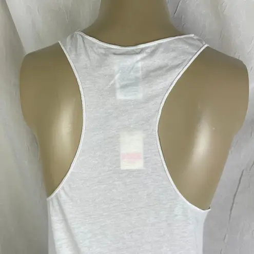 ☀️NWT Victoria’s Secret PINK White Fringe Tank Top Dress Pineapple Sunglasses XS