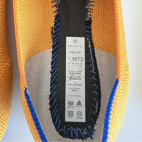 Rothy's Rothy’s Retired Women's The Flat Round Toe Lemon Drop Yellow - Image 7