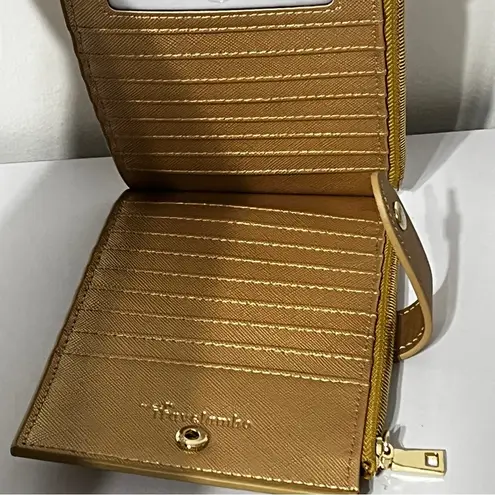 Travelambo RFID Blocking Bifold Multi Card Case Gold