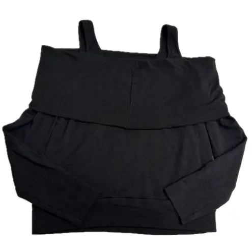 BAILEY 44 Sweater Womens Medium Black Authoritative Off the Shoulder Top REVOLVE - Image 5