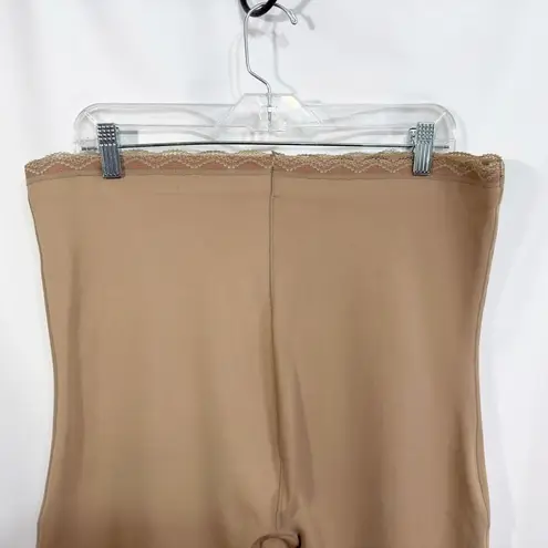 UnderWhere Luxury Collection Plus Size 3X Shapewear Support Shorts Beige 1103 Tan