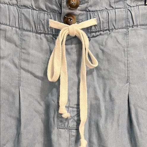 Zenana Outfitters Blue High Waist Women’s Shorts NWT Size Large