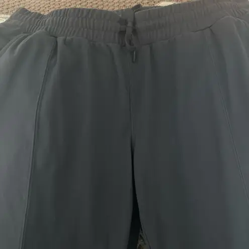 Mondetta NWOT Performance Luxury Joggers Steel Blue Drawstring Fleece XL Pkts EC