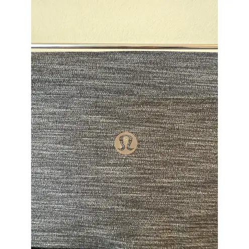 Lululemon Wunder Under High Rise Leggings Womens 6 Heather Black Athleisure