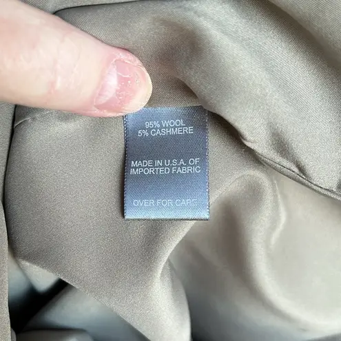 Bill Blass Tan Wool/Cashmere Blend Pencil Skirt sz 2/4