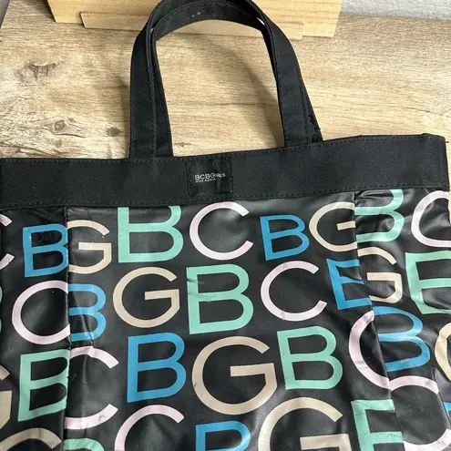 BCBG Y2K 2000s Logo Mini Tote Bag