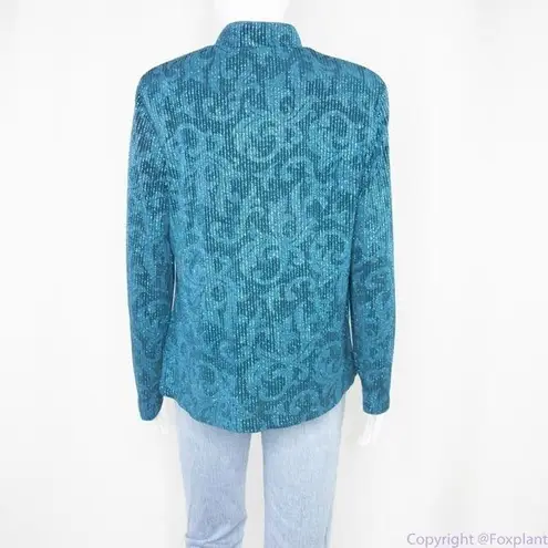 Vintage R&M Richards blue jacket and tank top, size 10