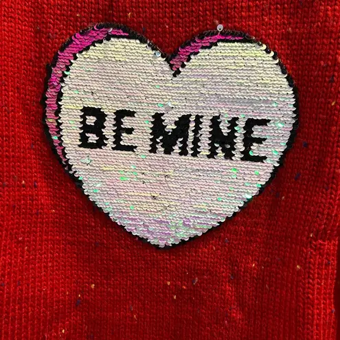 NWT Unisex Valentine's Day Be Mine Sweater Red Size 2X