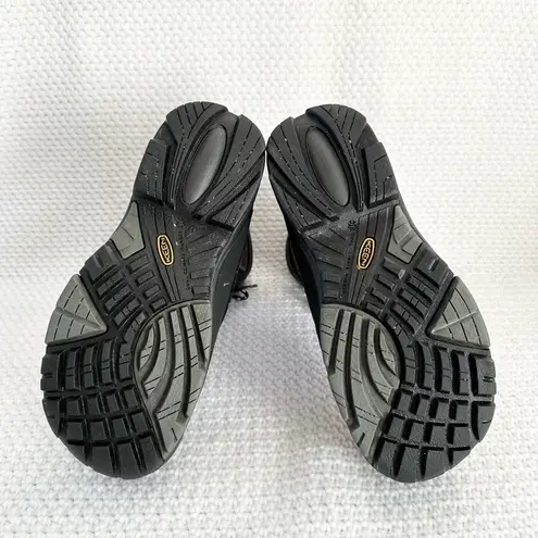 Keen Dry Snowden Black Purple Plaid Lace Up Winter Weather Boot Lined 7 Women