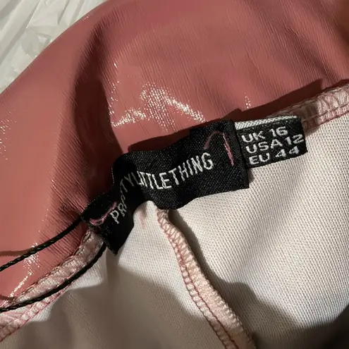 Pretty Little Thing PLT mauve flare pants