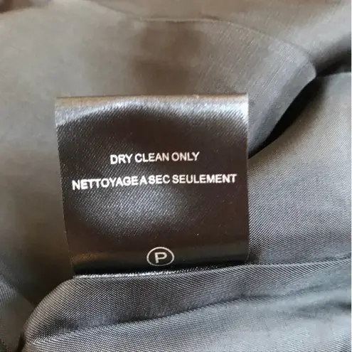 William Rast Military Blazer Black Size XS Double Breasted Coat Jacket Career - Image 8