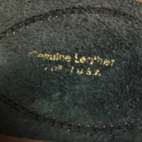 Genuine Leather Women’s Brown Loop Design Belt with Oval Buckle