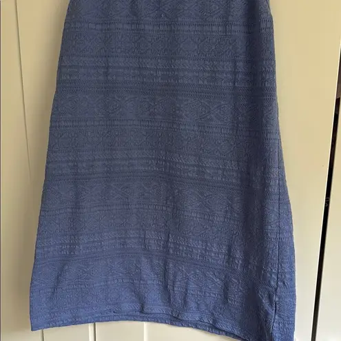 Mossimo Supply Co. Blue Tank Top with Scoop Neckline Size XL