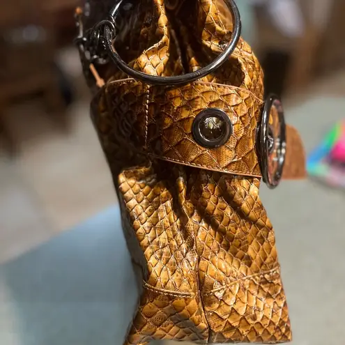 Big Buddha 🔥  🔥 Faux Snakeskin Textured Women's Bag