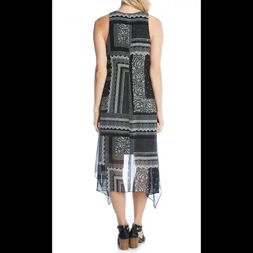 Karen Kane handkerchief hem dress. New