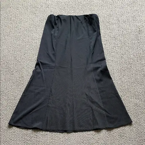 Dialogue Classic Black A-Line Skirt