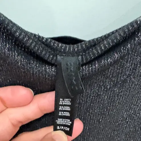 SKIMS Shimmering onyx Maxi Dress