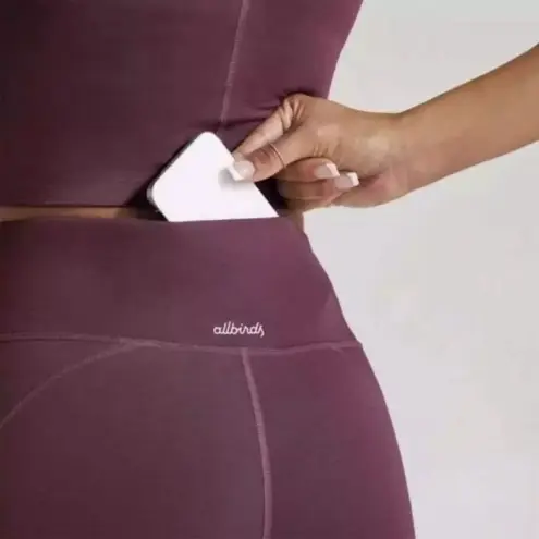 Allbirds ‎ Women's Bike Shorts Size S Purple Activewear Eco-Friendly