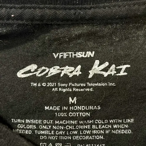 Women’s Vfifthsun Cobra Kai Black Short Sleeved T