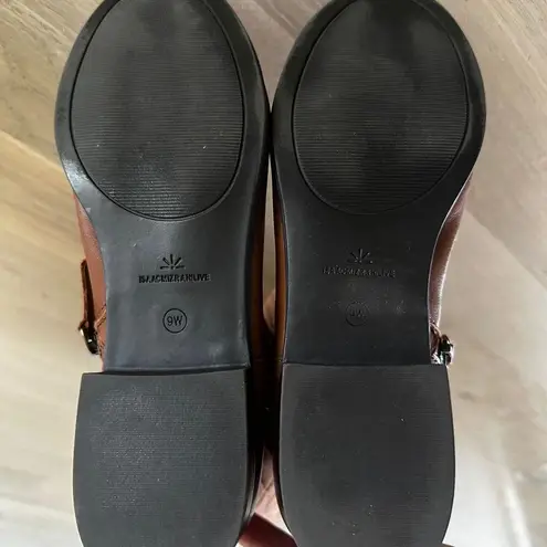 Isaac Mizrahi Cognac Brown Quilted Leather Riding Boots women’s size 9W wide